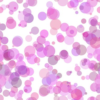 Sorunsuz kaotik nokta desen arka plan - vektör tasarımı donukluk etkisi olan daireler üzerinden