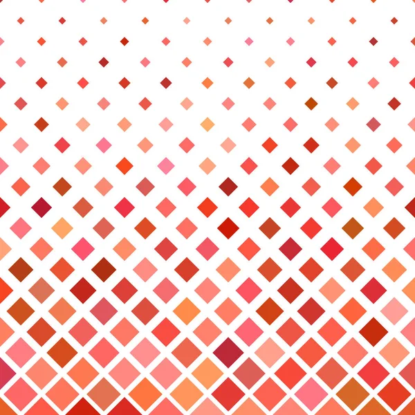 Kolor tła abstrakcyjny wzór kwadratowy - ilustracja wektorowa od przekątna placów w odcieniach czerwieni — Wektor stockowy