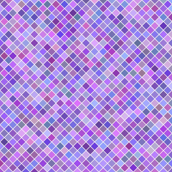 Color abstracto diagonal cuadrado patrón fondo - ilustración vectorial de cuadrados púrpura — Vector de stock