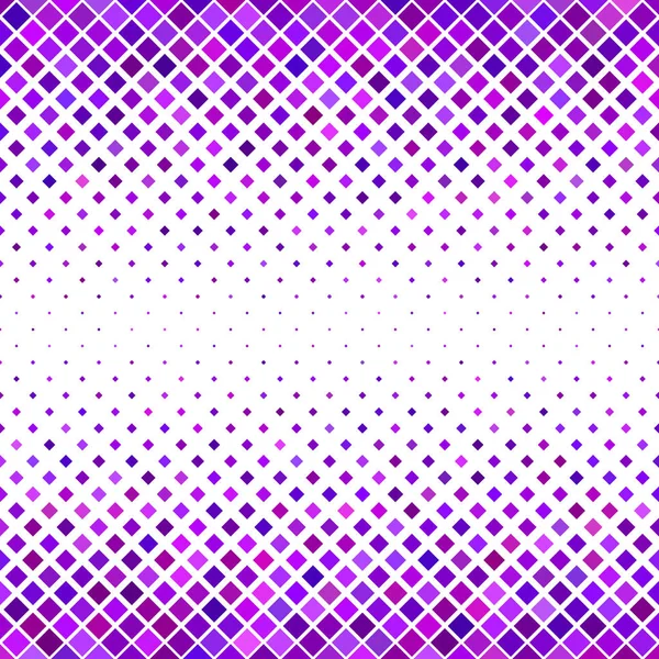 Abstract diagonal square pattern background - vector graphic from squares in purple tones — Stock Vector