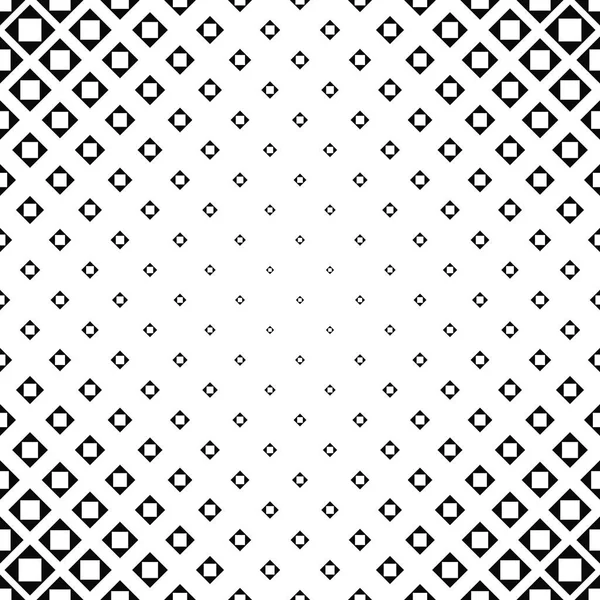 Résumé monochrome motif carré fond — Image vectorielle