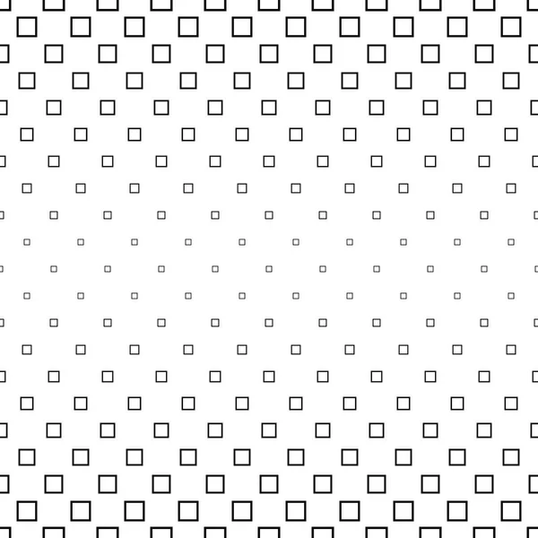 Black white square pattern design background — Stock Vector