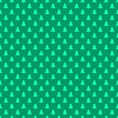 Noel ağacı desen arka plan sorunsuz retro tarzı stilize