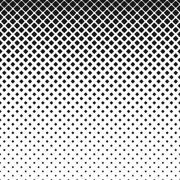 Abstraktní geometrické monochromatický zaoblené čtvercový vzor pozadí - vektorové ilustrace s diagonální čtverce — Stockový vektor