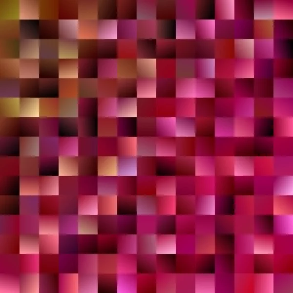 Fond carré géométrique abstrait - illustration vectorielle mosaïque dégradée — Image vectorielle