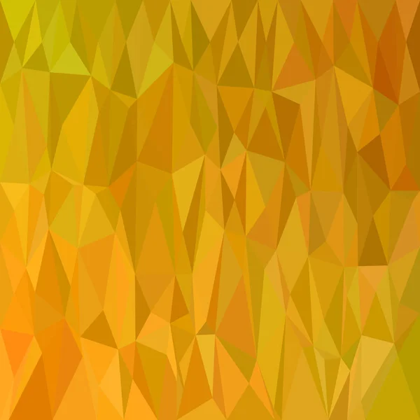 Geometrikus, absztrakt háromszög mozaik mintás háttérrel - sokszög mozaik vektor a világos barna tónusú háromszögek — Stock Vector