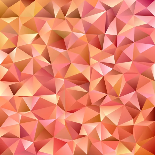 Geométrico abstracto triángulo caótico patrón de fondo - mosaico gráfico vectorial — Vector de stock