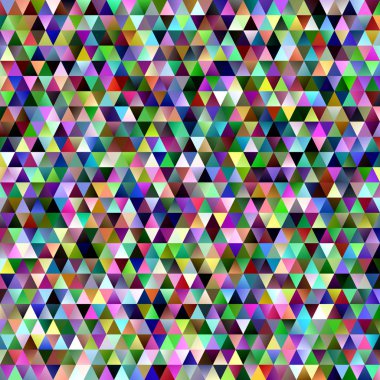 Geometrik poligonal üçgen döşeme arka plan - modern degrade vektör çizim