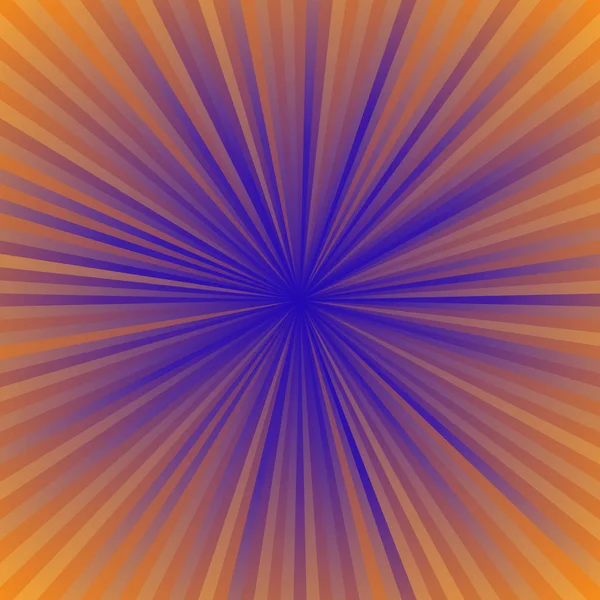 Gradient abstrakte geometrische Strahl Burst Hintergrund — Stockvektor