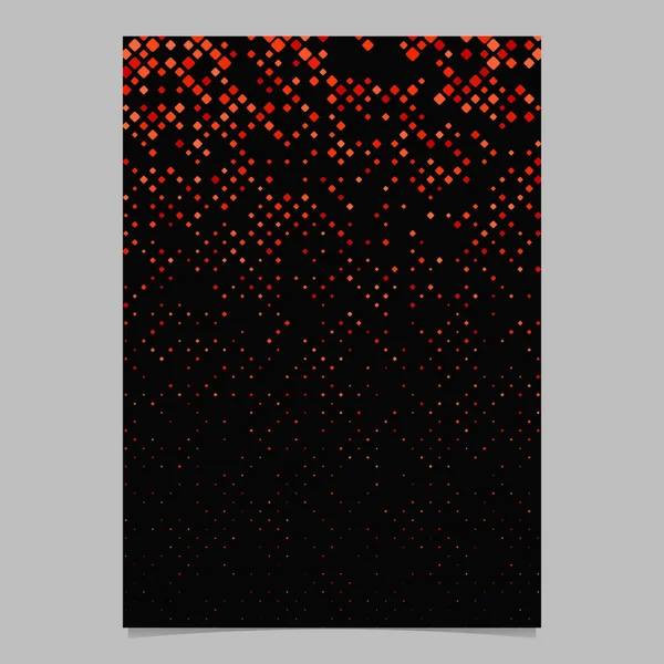 Abstrakte diagonale quadratische Muster Hintergrund Broschüre Vorlage - Vektorgrafik — Stockvektor