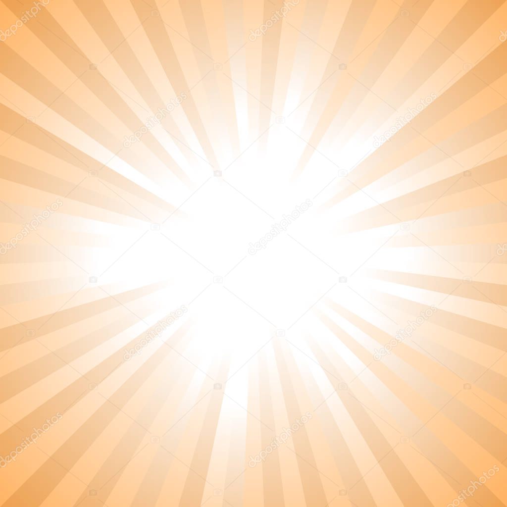 Abstract sunburst background - hypnotic vector design