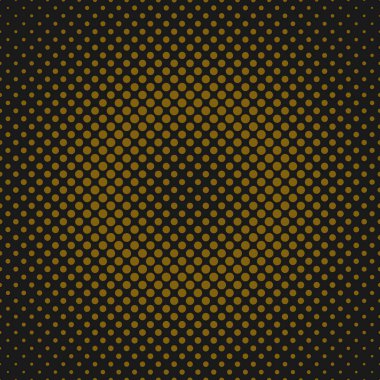 Retro yarı ton nokta desen arka plan - vektör grafiği daireler