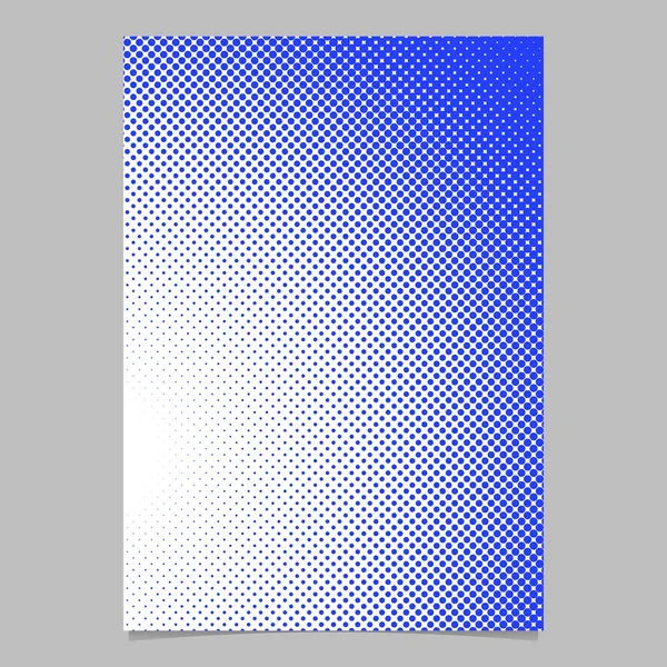Ретро абстрактный дизайн брошюры с полутоновым рисунком — стоковый вектор