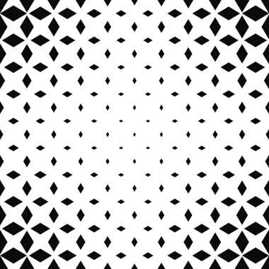 Siyah ve beyaz rhombus desen arka plan