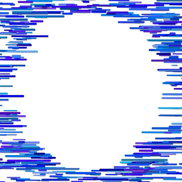 Diseño de fondo de banda horizontal abstracta azul — Archivo Imágenes Vectoriales