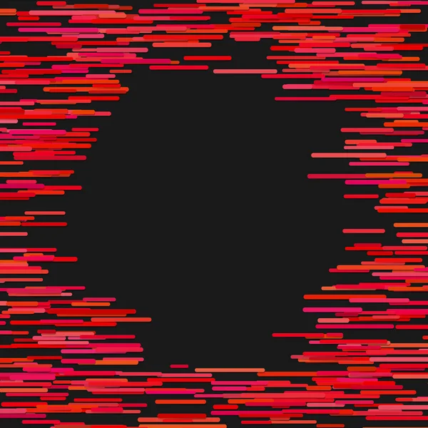 Rote abstrakte horizontale Streifen Hintergrunddesign — Stockvektor