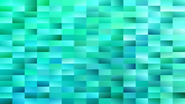 Geometryczne prostokąta tło - wektora gradientu mozaika grafiki z błękitnym prostokąty — Wektor stockowy