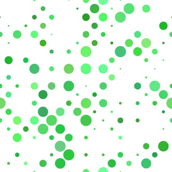 Fond de motif point sans couture vert - graphique vectoriel — Image vectorielle