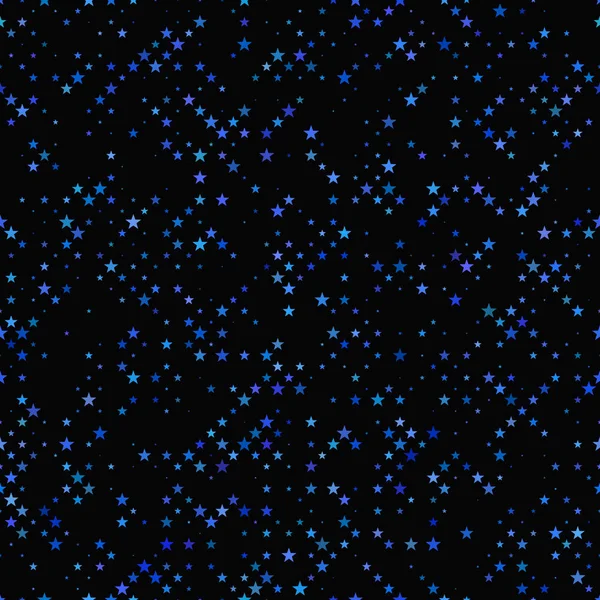 Geometrisch abstraktes Sternenmuster - Vektorhintergrund — Stockvektor
