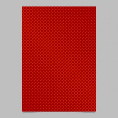 Soyut yarı ton daire desen arka plan broşür şablonu