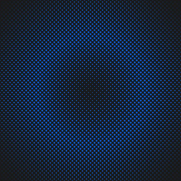 Abstract halftone dotted background pattern template — Stock Vector