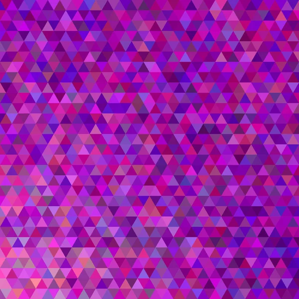 Purple geometric polygonal triangle pattern background - vector mosaic graphic design — Stock Vector
