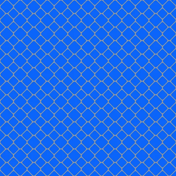 Nahtlose blaue diagonale quadratische Gittermuster Hintergrund — Stockvektor