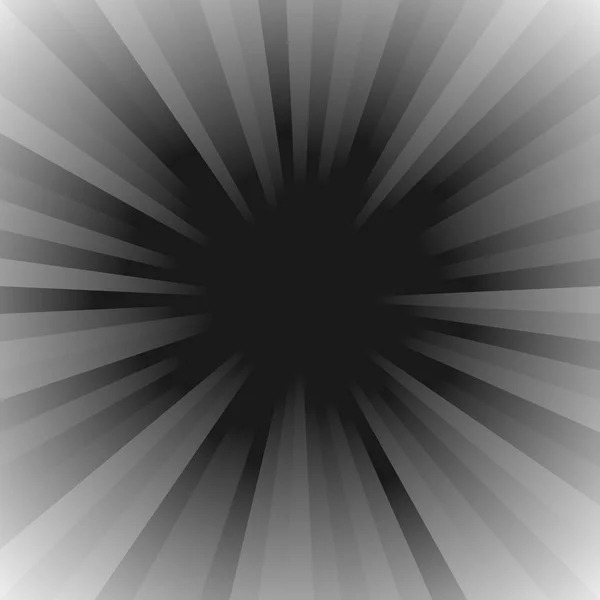 Gradient abstract ray burst achtergrond — Stockvector