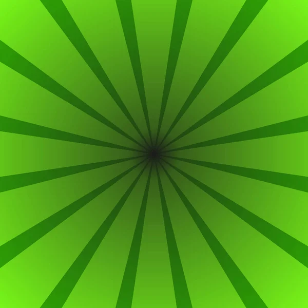 Fond vert gradient étoile éclatement - conception vectorielle — Image vectorielle
