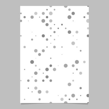 Nokta deseni poster şablon arka plan
