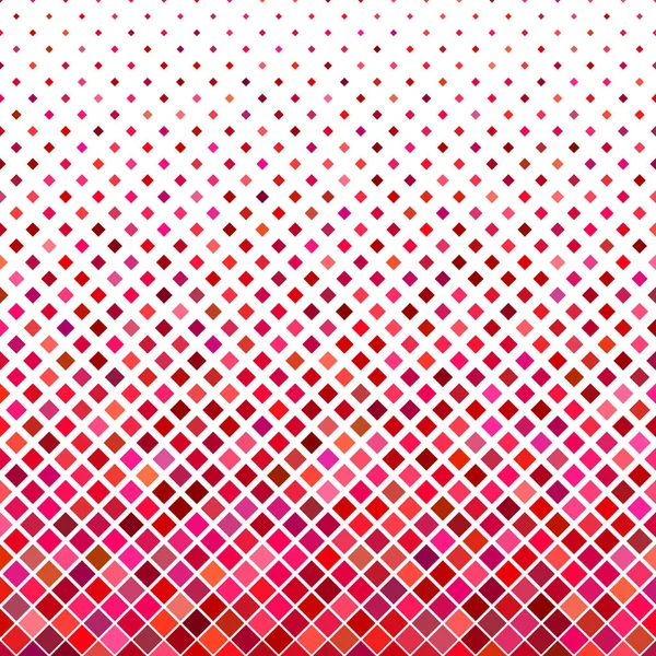 Кольоровий фон квадратного візерунка геометричний векторний графічний дизайн з діагональних квадратів у червоних тонах — стоковий вектор