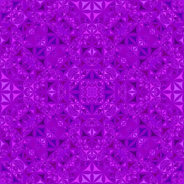 Violet sans couture kaléidoscope motif fond — Image vectorielle