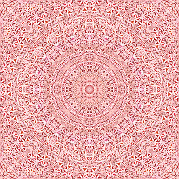 Rote nahtlose Kaleidoskop-Muster Hintergrunddesign - abstrakte Vektor-Tapete — Stockvektor