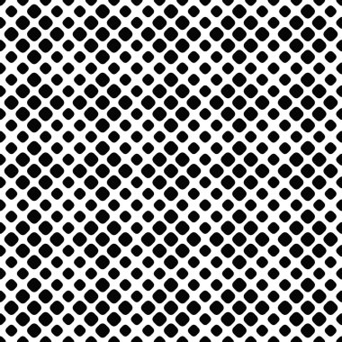 Siyah ve beyaz soyut sorunsuz kare desen arka plan