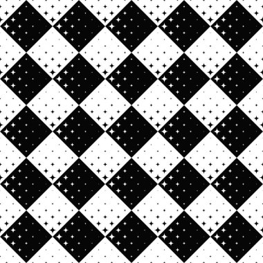 Soyut dikişsiz geometrik yıldız desenli arkaplan tasarımı