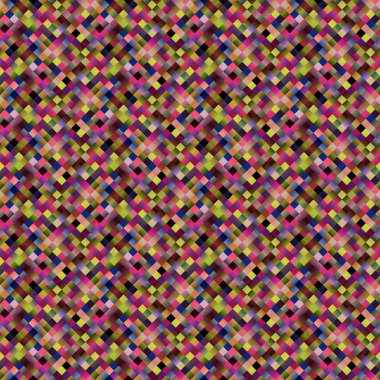 Kusursuz soyut renkli kare desenli arkaplan tasarımı