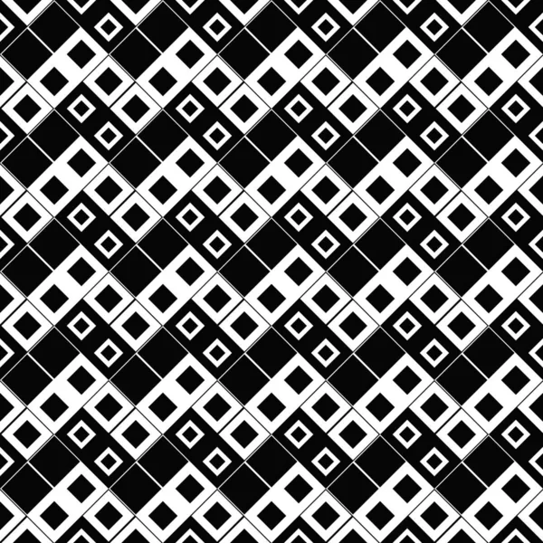 Abstrakt sömlös geometrisk kvadratisk mönster bakgrund design — Stock vektor