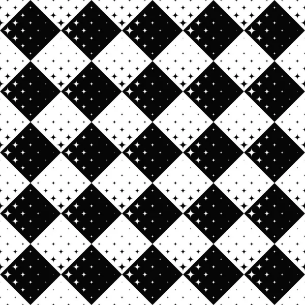 Soyut dikişsiz geometrik yıldız desenli arkaplan tasarımı