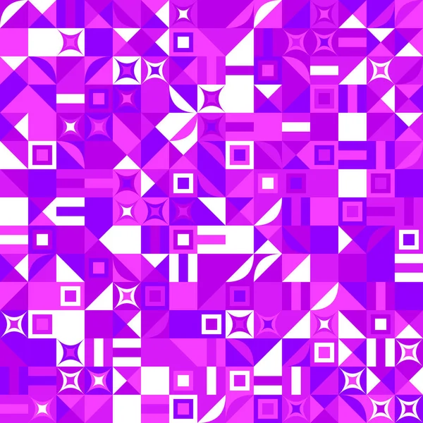 Colorido caótico diseño de fondo patrón de mosaico aleatorio — Vector de stock