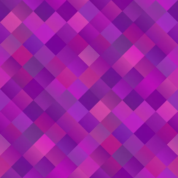 カラフルなシームレス抽象的な斜めの正方形のパターンの背景 — ストックベクタ