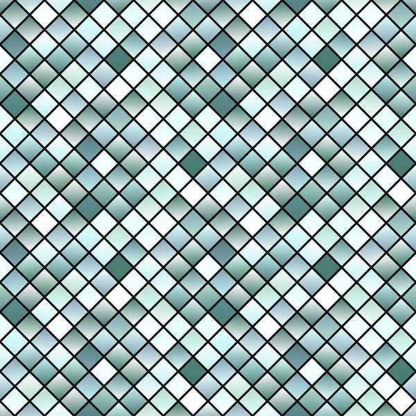 グラデーションシームレスな正方形のパターンの背景-カラフルなベクトルデザイン — ストックベクタ