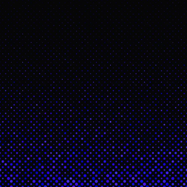 Blue geometric abstract dot pattern background - graphic design — 스톡 벡터