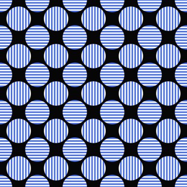 Dikişsiz geometrik daire deseni arka planı