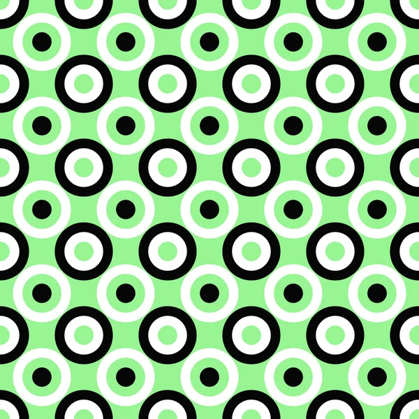 Nahtlose abstrakte Kreis Muster Hintergrund - Grafik-Design — Stockvektor