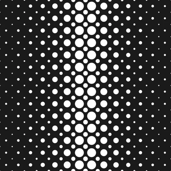 单色几何抽象半色调圆背景 — 图库矢量图片