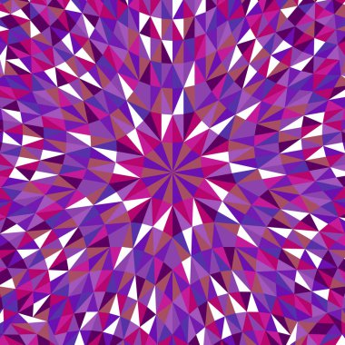 Renkli geometrik dairesel mozaik arkaplan