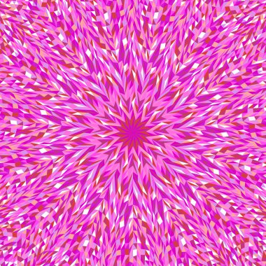 Dinamik hipnotik renkli geometrik yuvarlak mozaik arkaplan