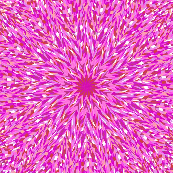 Dynamische hypnotiserende kleurrijke geometrische ronde mozaïek achtergrond — Stockvector