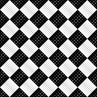 Soyut eğri yıldız desenli arkaplan - monokrom vektör tasarımı