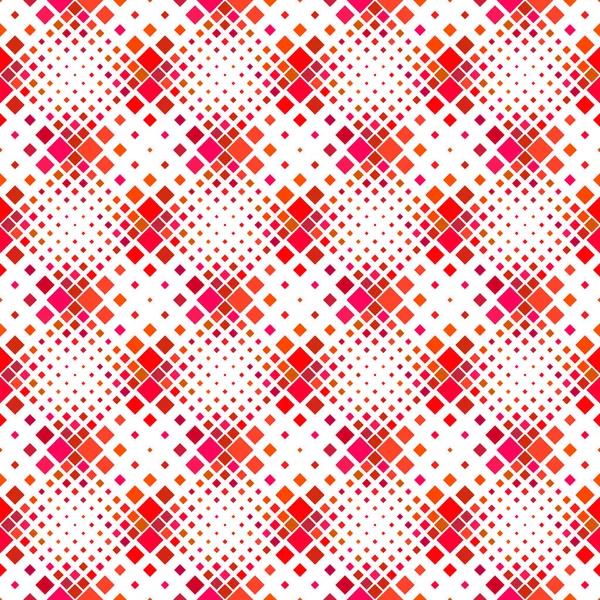 Безшовний квадратний фон - червоний абстрактний векторний дизайн — стоковий вектор